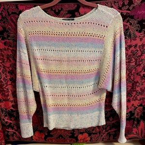 VINTAGE KNIT PASTEL SWEATER